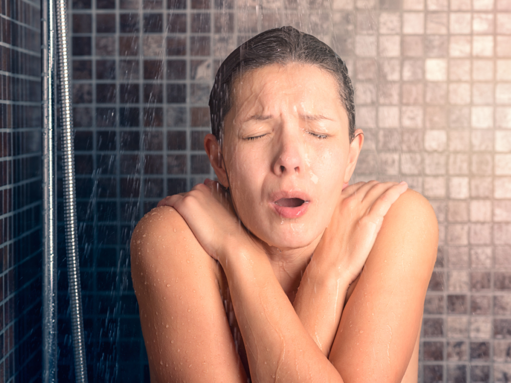 optimisez votre respiration pendant la douche froide