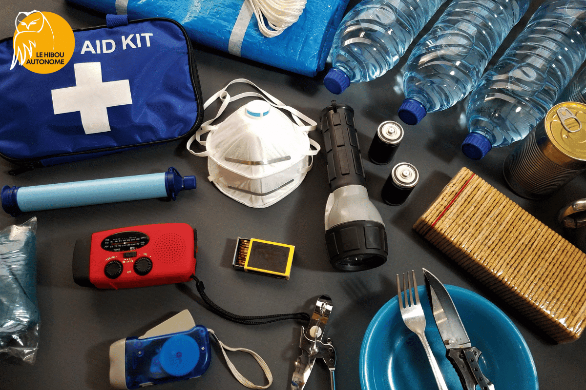 kit d'urgence 72h prêt à l'emploi
